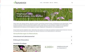 Wildpflanzen retten, Vielfalt erhalten, Klima schützen